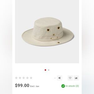 Tilley Endurables Cream Hat
